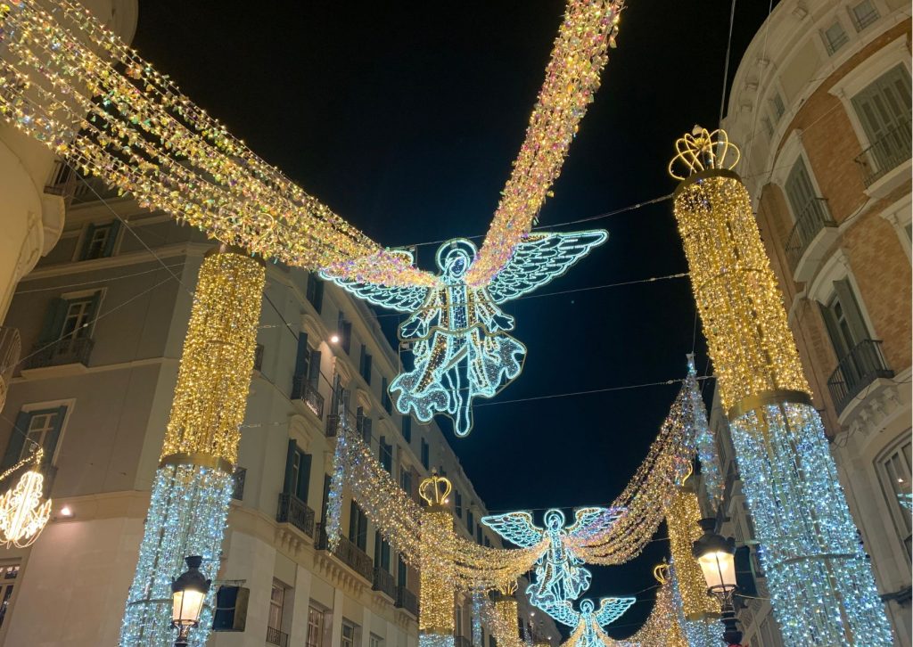 Encendido de luces de navidad en Málaga