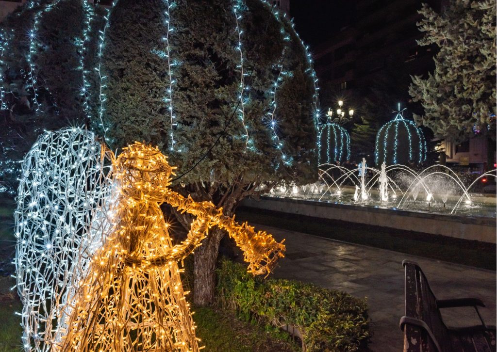 Encendido de luces de navidad en Málaga
